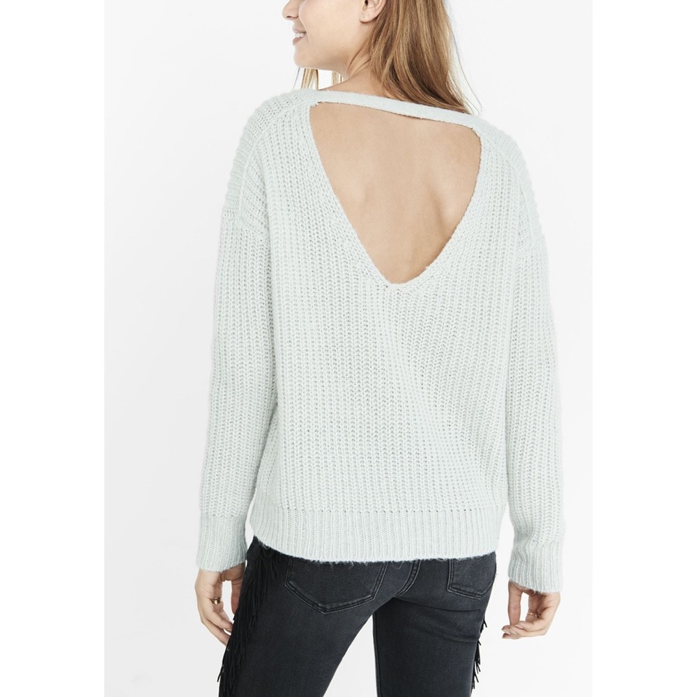 Express Open Back Knit Sweaters